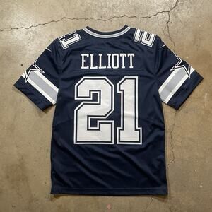 Nike NFL Dallas Cowboys Ezekiel Elliot #21 football jersey shirt Adult Small